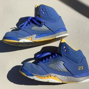 Nike Air Jordan 5 Retro Laney Varsity Royal Blue Shoes CI3287-400 Size 3 Youth